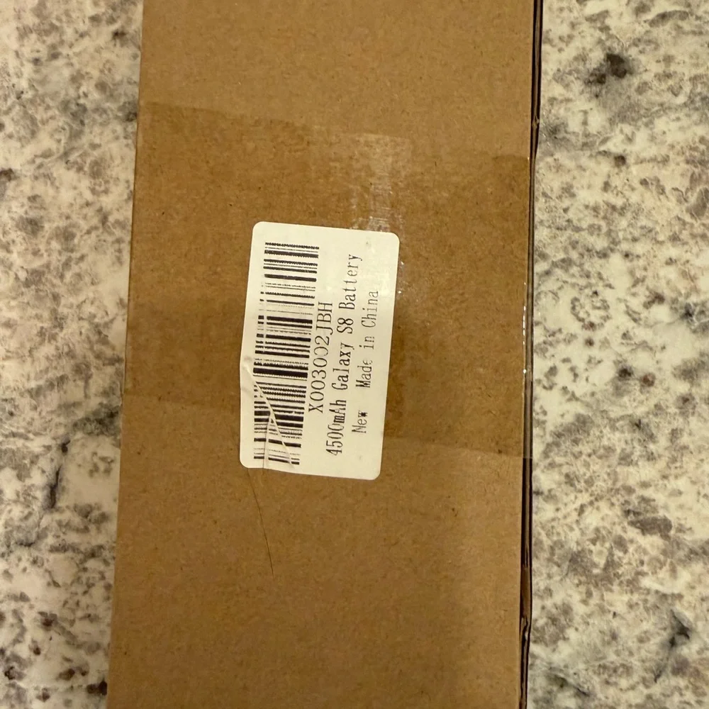 Samsung Galaxy S8 Battery with Brown Packaging